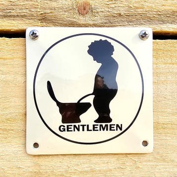 WC bord Mannekepis, Verzenden