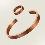 Set koperen gezondheids-klemarmband (2 magneten) plus, Ophalen of Verzenden