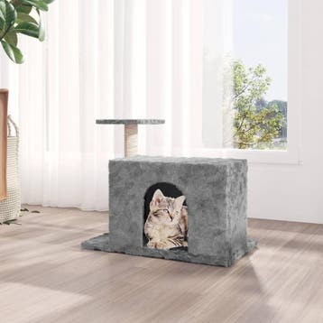 vidaXL Kattenmeubel met sisal krabpale 51 cm lichtgrijs, Verzenden