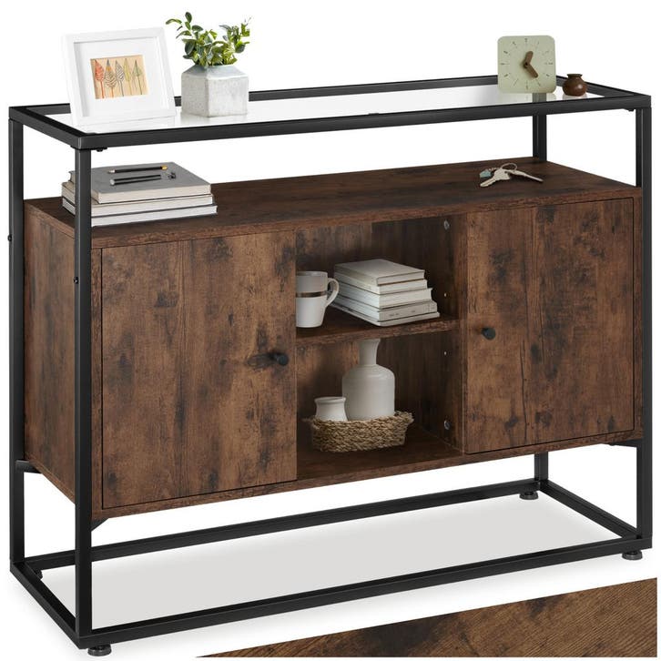 Wandkast Oldham 100x38x80,5cm, Maison & Meubles, Armoires | Armoires murales, Envoi