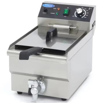 Friteuse | Elektrisch | 10L | 50°C/200°C | 3kW (230V) |, Verzenden