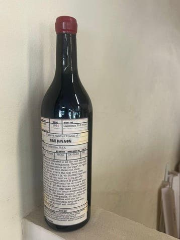 1998 Sine Qua Non, E-Raised - Californie - 1 Bouteille (0,75