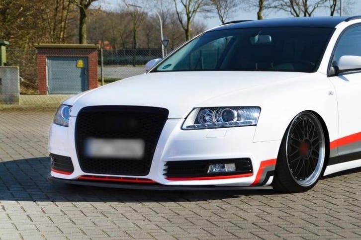 Front Splitter voor Audi A6 4F C6 Facelift, Autos : Divers, Tuning & Styling, Enlèvement ou Envoi