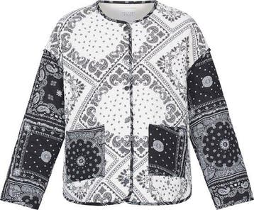 SISTERS POINT Viena-ja2 - Dames Jas - Cream/Black - Maat M, Verzenden