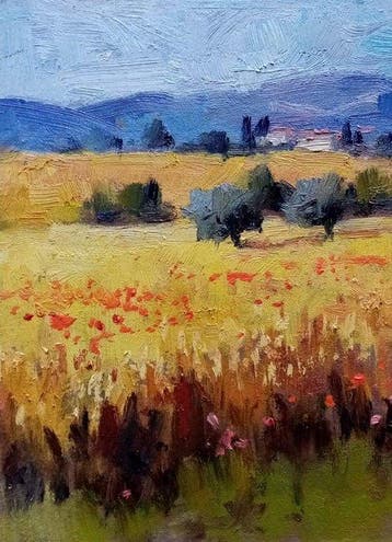 Walter Marchese (1958) - Campi di grano