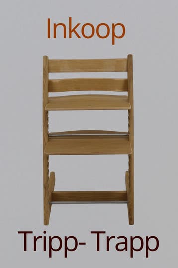 -25% GEBRUIKTEKINDERSTOELEN.BE Stokke Tripp Trapp | triptrap, Kinderen en Baby's, Verzenden, Zo goed als nieuw, Meegroeistoel