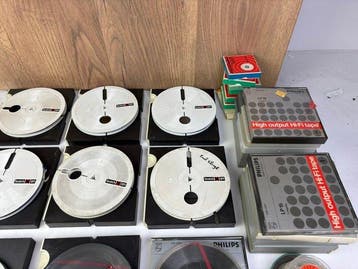 Scotch, etc. 18 CM - Plastic Reels with Tape - Multiple