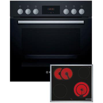 Bosch Hef113bb0 + nkn645ga2e - Inbouwset oven en kookplaat -, Elektronische apparatuur, Ophalen of Verzenden, Nieuw