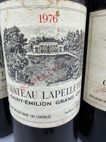 1976 Château Lapelletrie - Saint-Émilion Grand Cru - 6, Nieuw