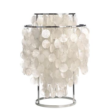 Tafellamp Shell style lamp parelmoer, Maison & Meubles, Lampes | Lampes de table, Verzenden