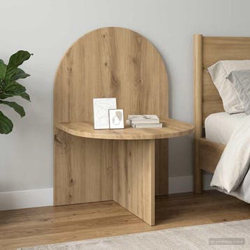 vidaXL Nachtkastje Artisanaal eiken 48 x 49 x 65 cm, Verzenden, Nieuw