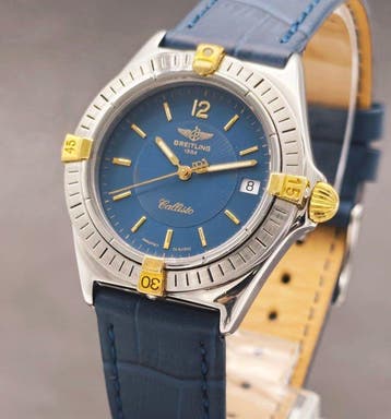 Breitling - Callisto Quartz Blue Dial - Sans prix de réserve
