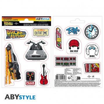 Back To The Future Time Travel Stickers, Ophalen of Verzenden, Nieuw