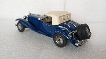 Franklin Mint 1:24 - Voiture miniature - Mercedes Benz 1935, Nieuw