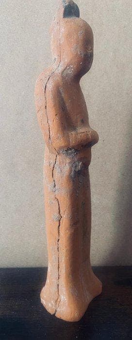 Chinois ancien, empire unifié des Tang Terre cuite Statuette
