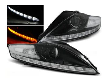 Daylight Black koplampen LED knipperlicht geschikt voor Ford, Auto-onderdelen, Verzenden, Nieuw, Ford
