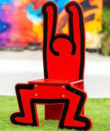 Vilac - (after), Keith Haring - Stoel - Keith Haring-stoel -