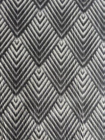 Tissu dameublement et de rideaux en satin de coton, motif, Antiquités & Art, Tapis & Textile
