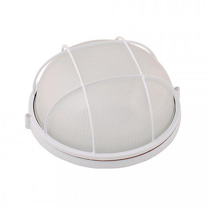 HLW LED ARARAT Bulkhead lamp | E27 | Max. 60W | IP54 | Wit, Tuin en Terras, Buitenverlichting, Nieuw, Verzenden
