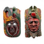 Decoratief ornament - Groot - 38 cm - Mexico - Azteekse