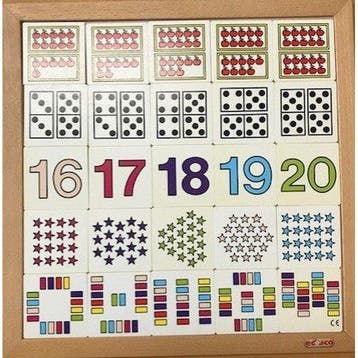 Educo Aantal, kleur en vorm (16-20), Verzenden, Nieuw