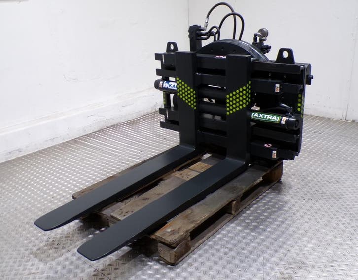 Kaup Vorkenklem Draaibaar mét side-shift, Zakelijke goederen, Machines en Bouw | Heftrucks en Intern transport, Voorzetapparatuur