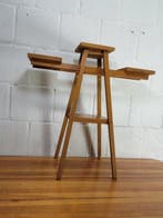 Bijzettafel - Hout - Bloemenstand etagère, Antiek en Kunst