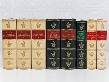 Alexandre Dumas - Lot de 17 volumes d’Alexandre Dumas –