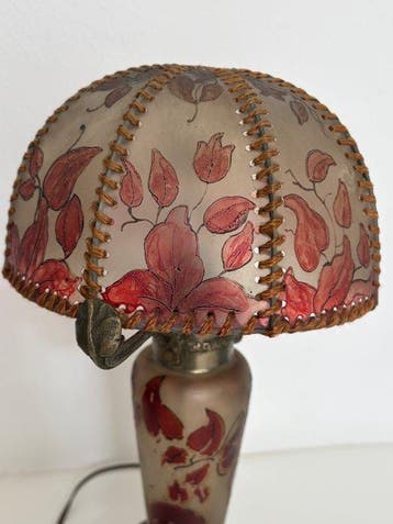 carly - Art deco tafellamp - Lamp - Glas