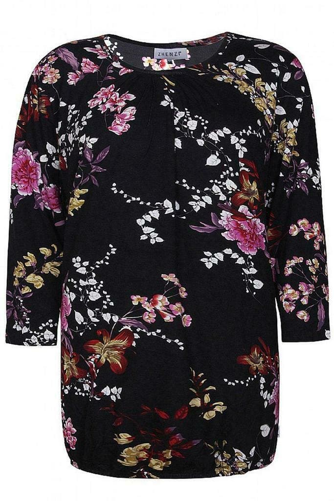 Shirt Zhenzi rimpel hals maat 58, Kleding | Dames, T-shirts, Verzenden
