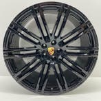 Porsche Macan ORIGINELE 21 Turbo III zwart hoogglans velgen, Ophalen, Velg(en)
