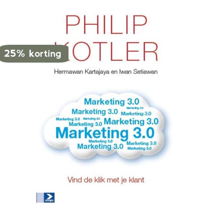 Marketing 3.0 9789052617886 Hermawan Katajaya, Boeken, Economie, Management en Marketing, Zo goed als nieuw, Verzenden