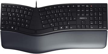 Cherry KC 4500 Ergonomisch QWERTZ | Retour Deal | 33% Kor..., Computers en Software, Multimediatoetsen, Verzenden, CHERRY, Bedraad