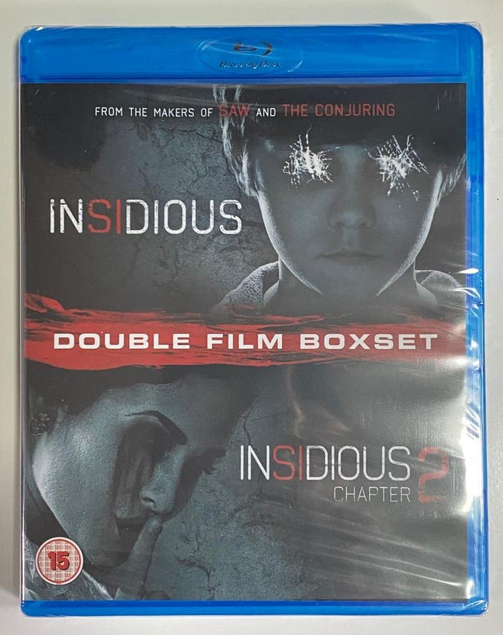 INSIDIOUS / INSIDIOUS CHAPTER 2 (IN SEAL) (IMPORT WITHOUT, CD & DVD, Blu-ray