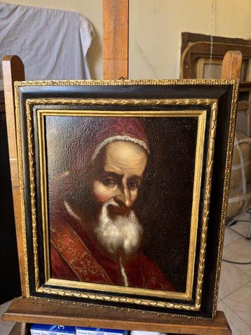 Italiaanse school (XVII) - Ritratto del Papa (San) Pio V