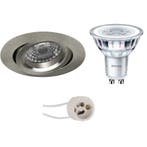 LED Spot Set 6W - Kantelbare Ronde Inbouwspot Witte Spot GU1, Verzenden