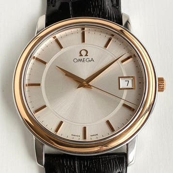 Omega - DE VILLE Prestige - 18K Gold Bezel - 196.1150 -, Nieuw