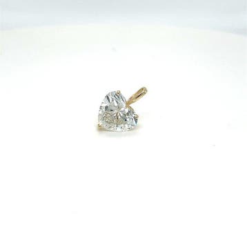 Zonder minimumprijs - Hanger - 14 karaat Geel goud - 1.05ct., Handtassen en Accessoires