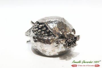 Marchetti Preziosi lastra in argento - Sculpture, MELOGRANO