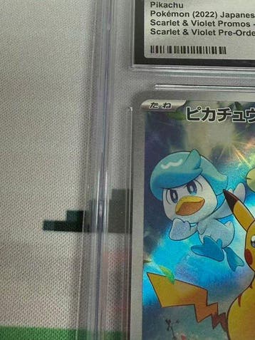 Pokémon - 1 Graded card - Pikachu - CGC 10 - Scarlet &