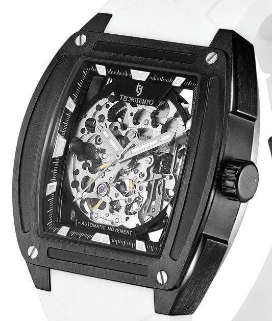 Tecnotempo - Automatic - Skeleton - - Zonder minimumprijs, Handtassen en Accessoires, Horloges | Heren