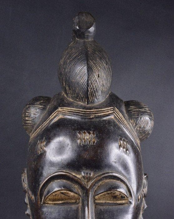Masque Mblo - Baule - Ivoorkust, Antiek en Kunst, Kunst | Niet-Westerse kunst
