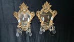 Girandole mirrors - each with two lights - Miroir mural (2)