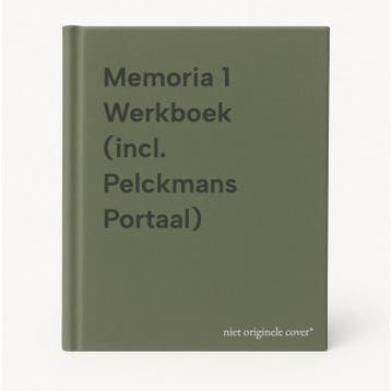 Memoria 1 Werkboek (incl. Pelckmans Portaal) 9789028991866, Boeken, Verzenden, Zo goed als nieuw