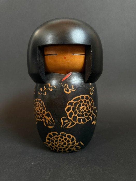 Vintage Creatieve Kokeshi-pop door Kohou - Hout - Kohou (), Antiek en Kunst, Antiek | Meubels | Stoelen en Sofa's