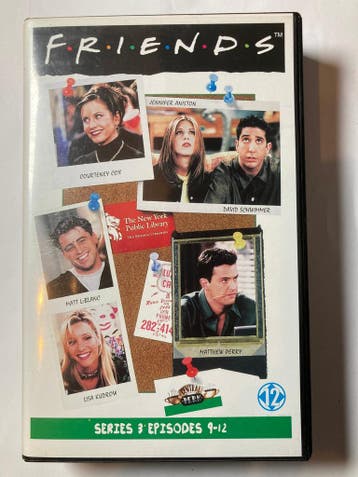 FRIENDS SERIES 3 EPISODES 9 - 12 (VHS), Gebruikt