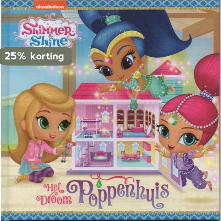Shimmer & Shine - Het droom poppenhuis - Hardcover, Boeken, Schoolboeken, Zo goed als nieuw, Verzenden