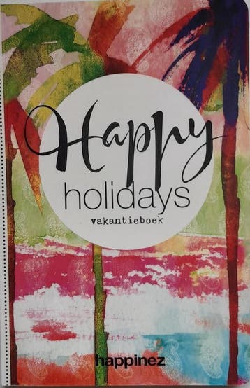 Happy Holidays vakantieboek van Happinez 9789044984224, Boeken, Verzenden, Zo goed als nieuw, Happinez