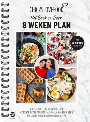 Chickslovefood - Het back on track 8 weken plan /, Verzenden, Zo goed als nieuw, Nina de Bruijn