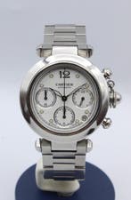 Cartier - Pasha Chronograph - 2412 - Unisexe - 2000-2010, Handtassen en Accessoires, Horloges | Heren, Nieuw
